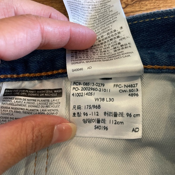 levis 513 straight 08513- 2596 - Picture 6 of 9